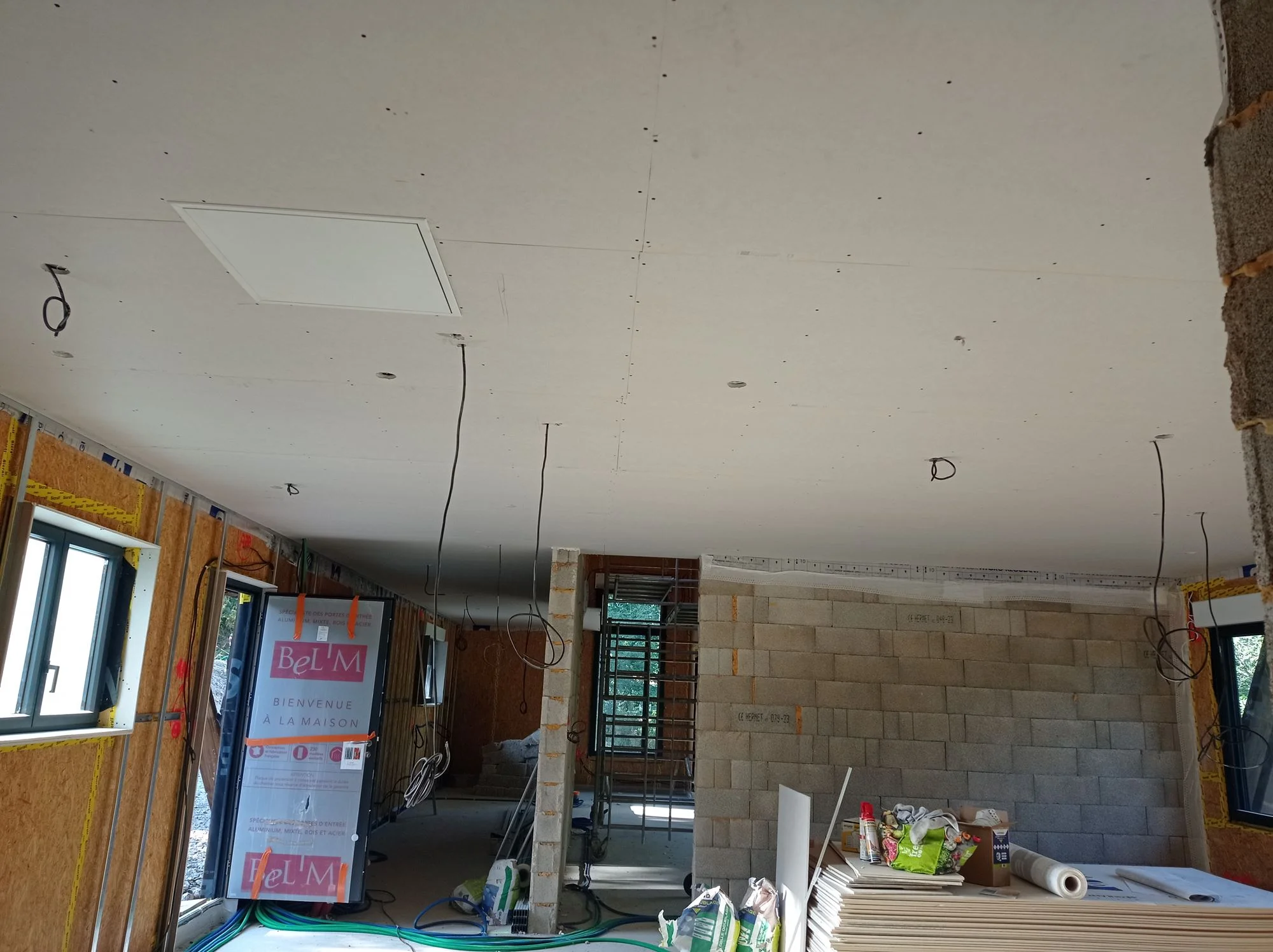 Maison bois passive Toulouse - Structure bois